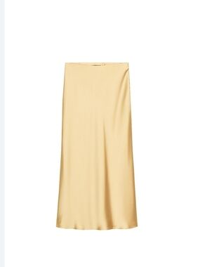 New ZARA Satin Skirt size S-M